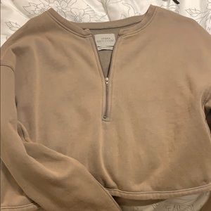 urban outfitters cropped sweatshirt